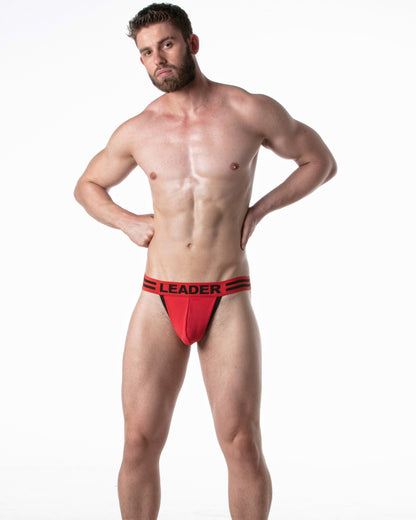 LEADER Loaded Thong Red
