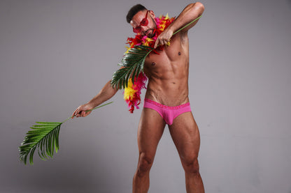 SUKREW Low-rise Brief Carnival Pink